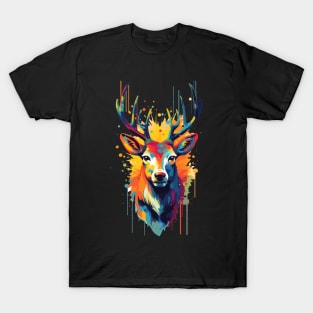 Fantastic colorful deer T-Shirt